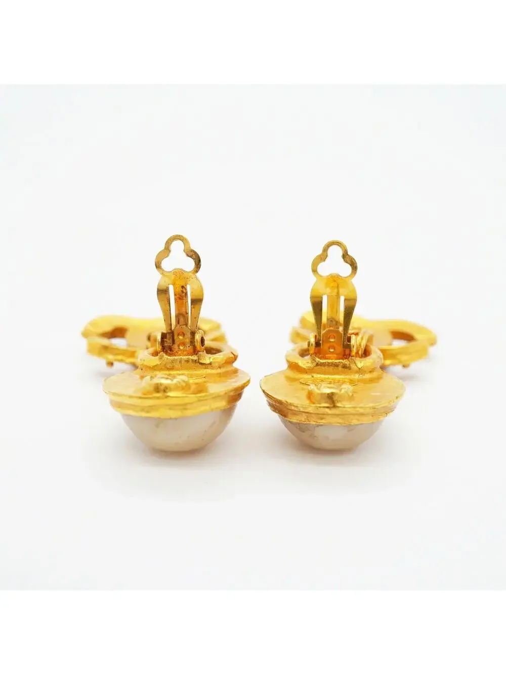 Chanel Cc Logo Clip-On Earrings Metal #327673C61B